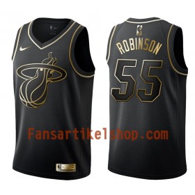 NBA Miami Heat Trikot Duncan Robinson 55 Nike Schwarz Golden Edition Swingman - Herren